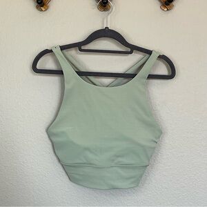**SOLD**Lululemon energy bra high neck long line tough * medium support B-D cup